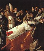 The Lying-in-State of St. Bonaventura ZURBARAN  Francisco de